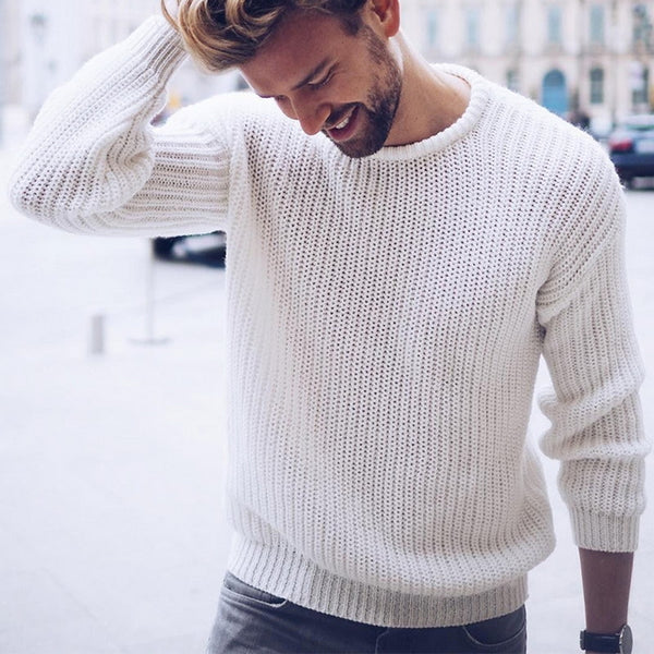 Sweater Men 2020 Cotton Sweater Pullover Casual Jumper For Male